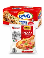 تاپینگ پیتزا کراشه خشک نابغه بسته ۲ کیلویی و کارتن قرمز ۱۰ کیلوگرمی